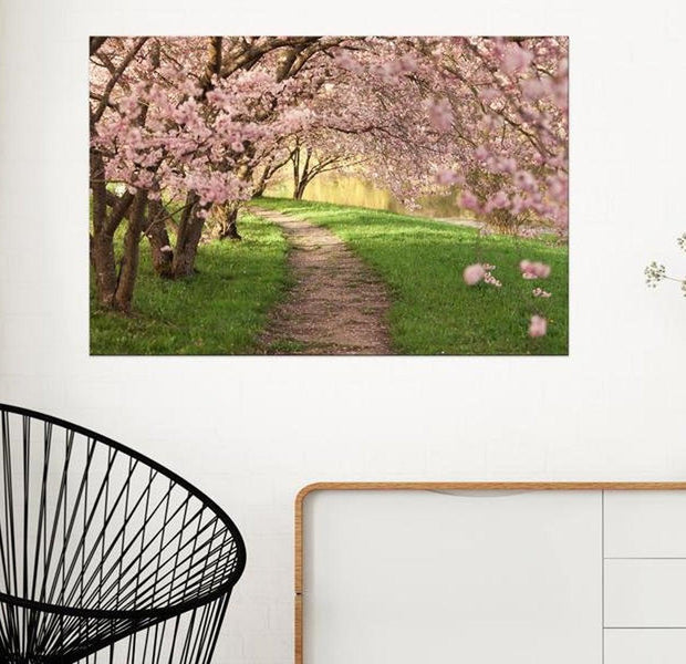 Stretched Canvas Landscape Art - Lovers Path
