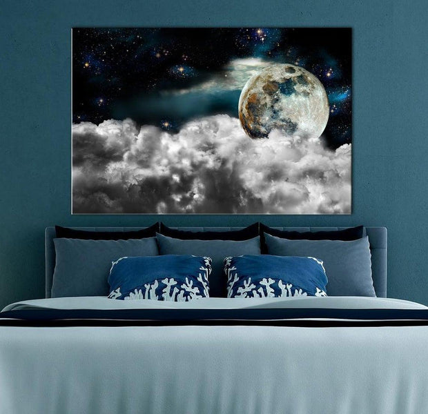 Stretched Canvas Landscape Art - Magic Night