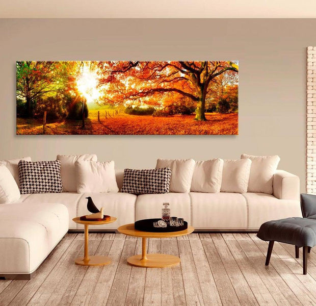Stretched Canvas Landscape Art - Magic Of Autumn