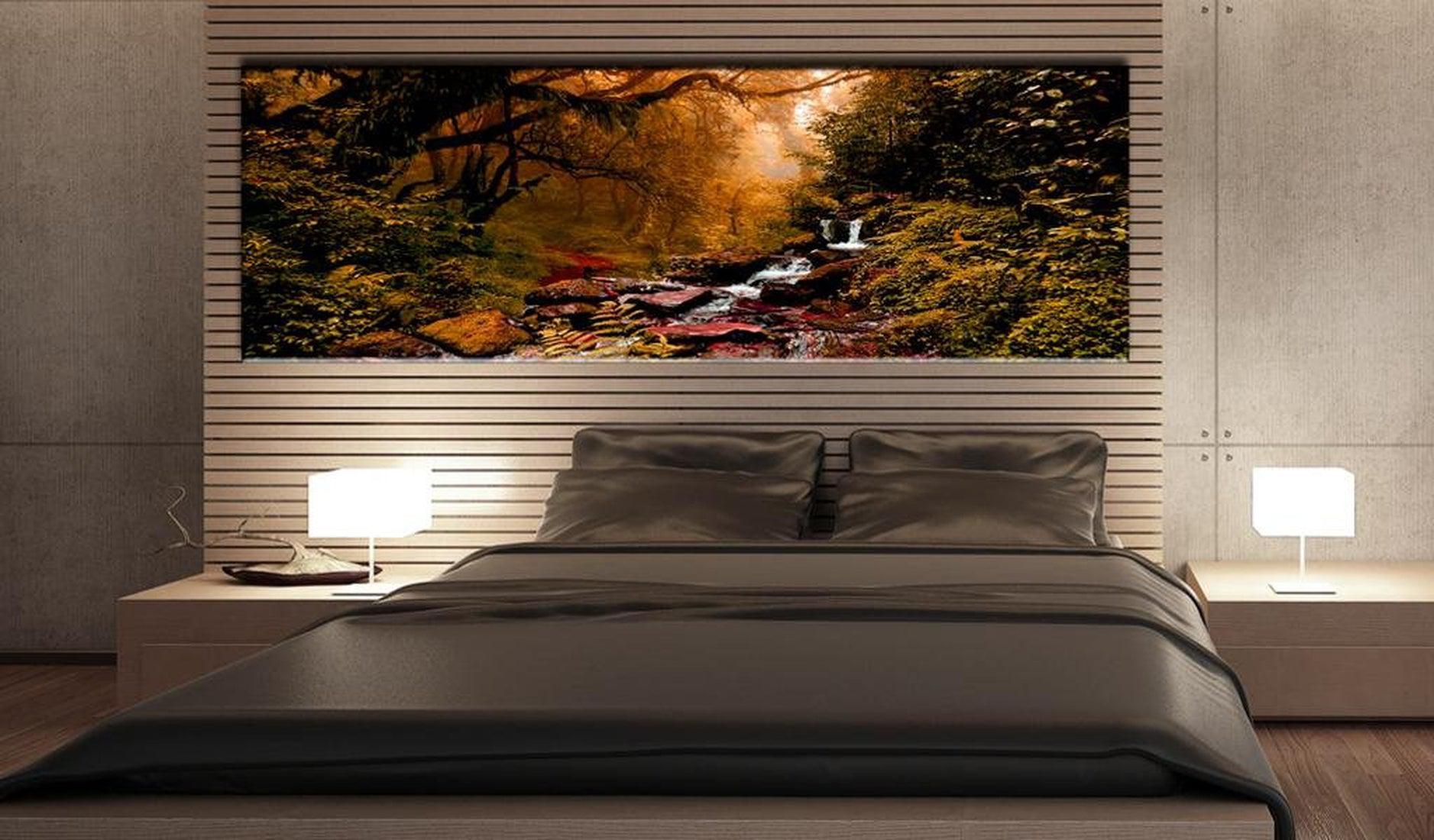 Stretched Canvas Landscape Art - Magical Autumn