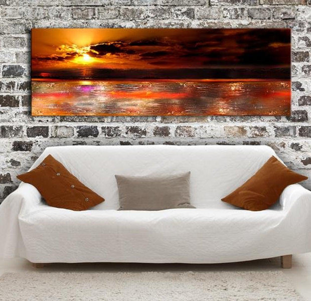 Stretched Canvas Landscape Art - Majestic Ocean