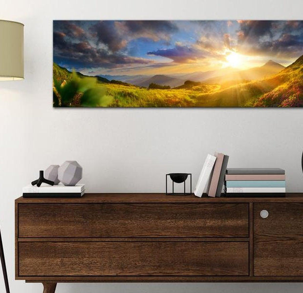 Stretched Canvas Landscape Art - Morning Enchantment