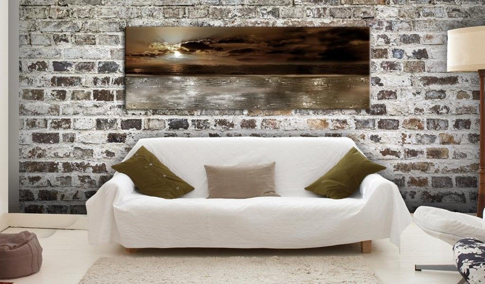 Stretched Canvas Landscape Art - Mysterious Ocean