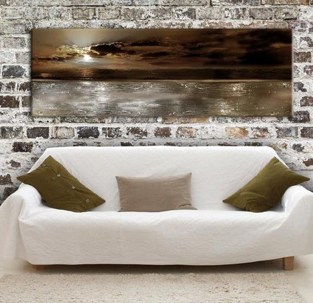 Stretched Canvas Landscape Art - Mysterious Ocean