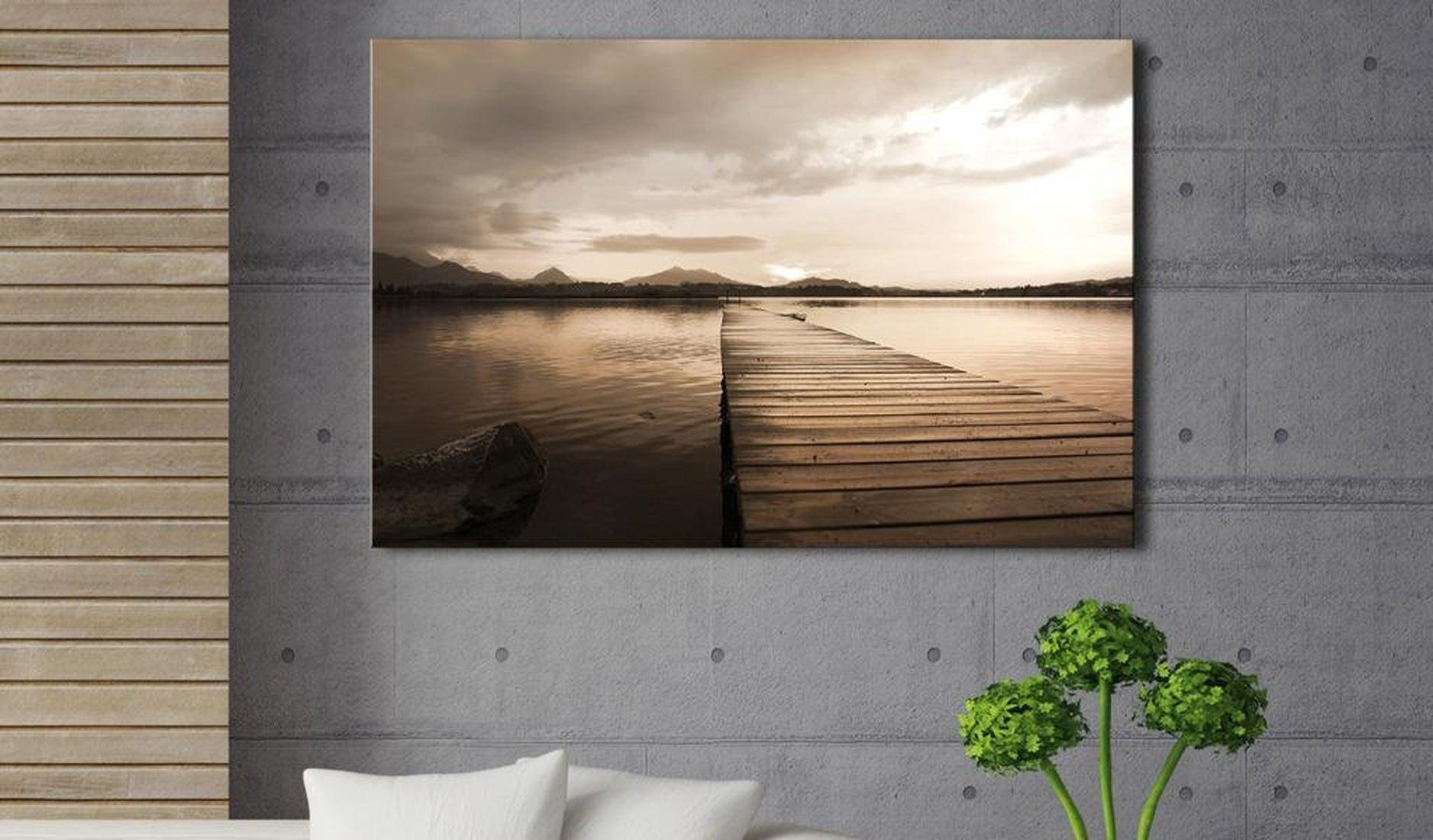 Stretched Canvas Landscape Art - Nostalgy