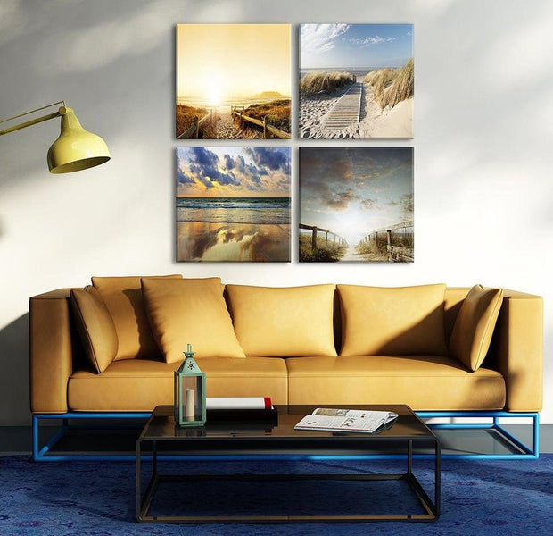 Stretched Canvas Landscape Art - On The Beach Of Dreams