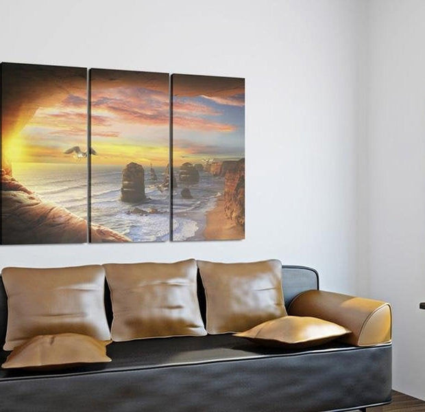 Stretched Canvas Landscape Art - Paradise Beach