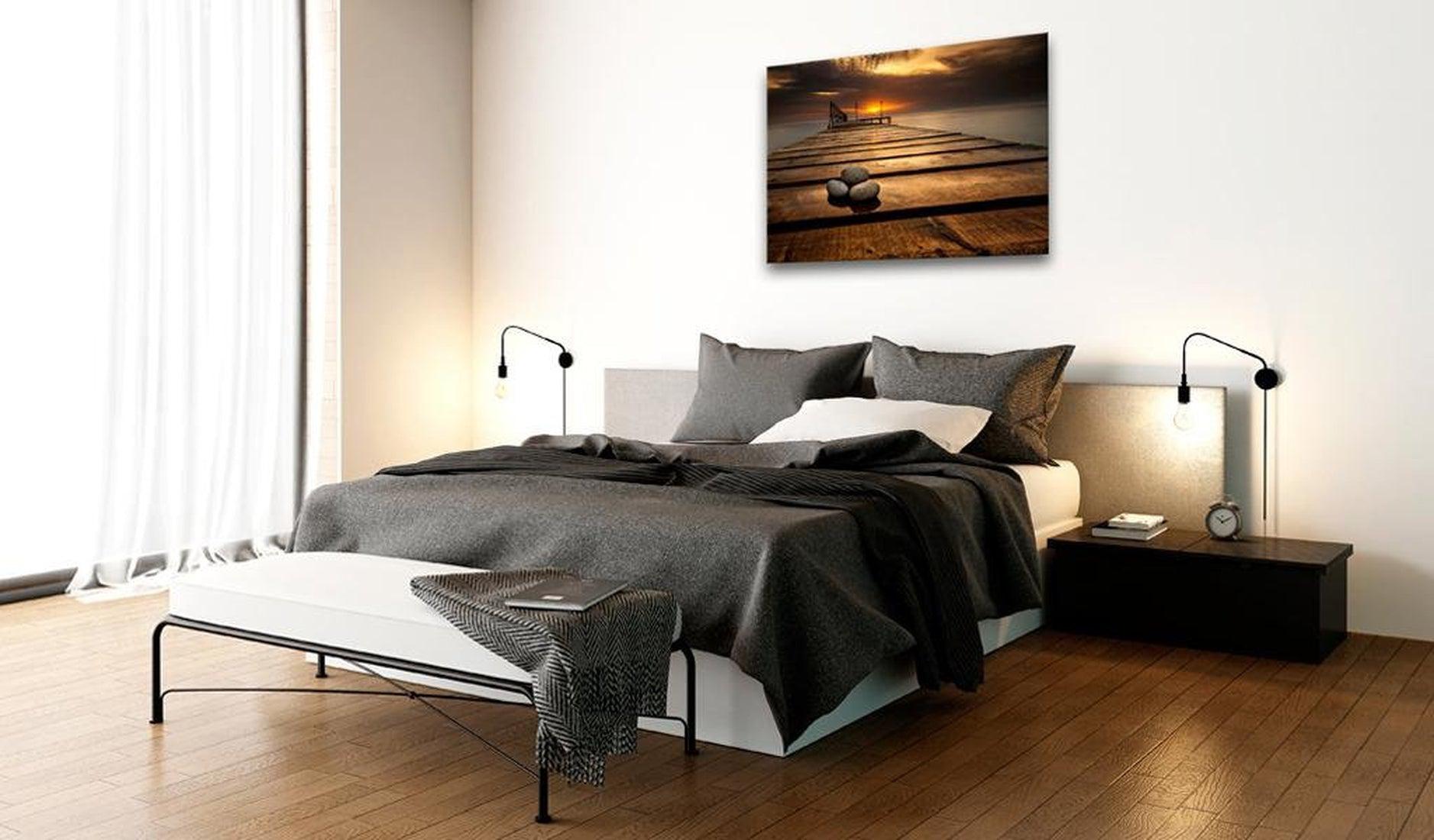 Stretched Canvas Landscape Art - Peaceful Place