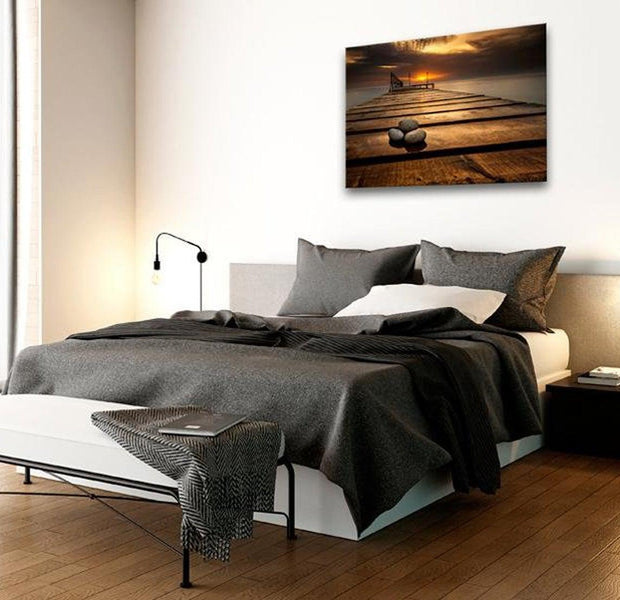 Stretched Canvas Landscape Art - Peaceful Place
