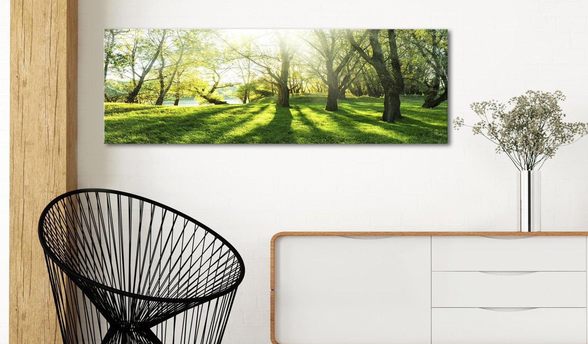 Stretched Canvas Landscape Art - Rays Of Sunshine