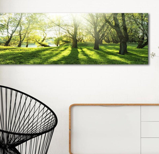 Stretched Canvas Landscape Art - Rays Of Sunshine