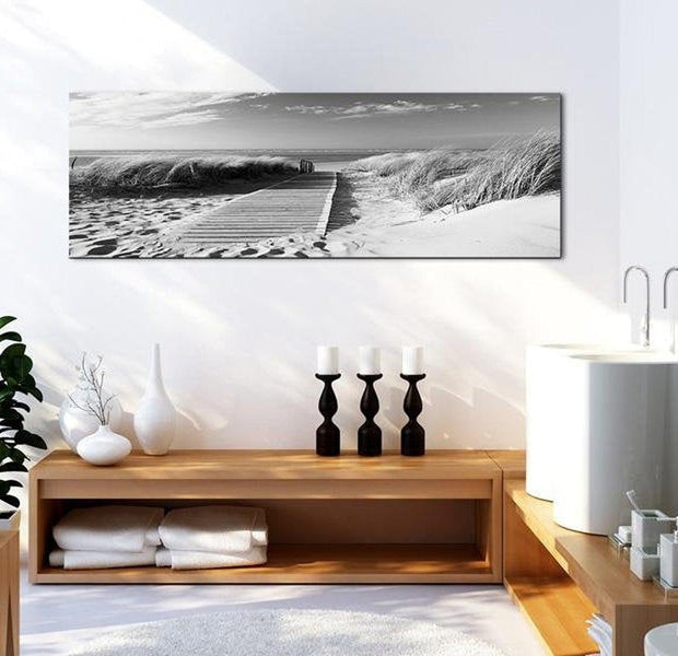 Stretched Canvas Landscape Art - Sea-Breeze