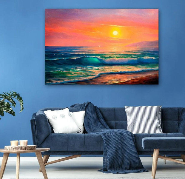 Stretched Canvas Landscape Art - Sea Dream