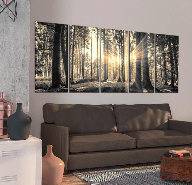 Stretched Canvas Landscape Art - Shadow Guards