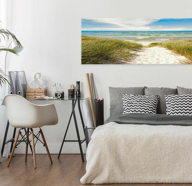 Stretched Canvas Landscape Art - Solace Of The Sea