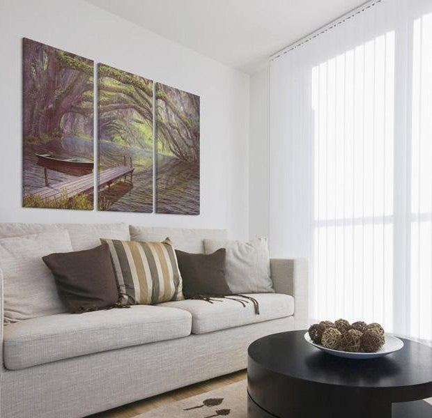 Stretched Canvas Landscape Art - Soothing The Senses