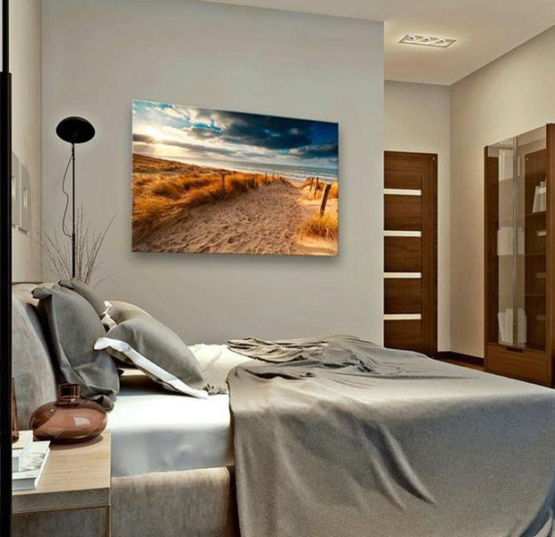 Stretched Canvas Landscape Art - Summer Storm