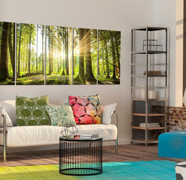 Stretched Canvas Landscape Art - Sunlight