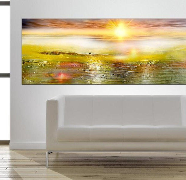 Stretched Canvas Landscape Art - Sunny Sea