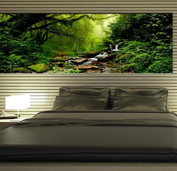 Stretched Canvas Landscape Art - The Fairytale Forest