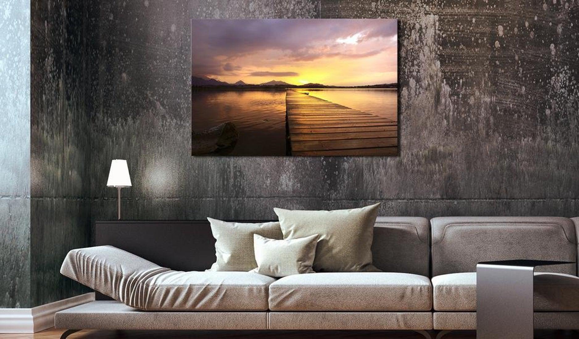 Stretched Canvas Landscape Art - The Gift Of Summer