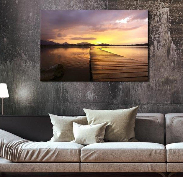 Stretched Canvas Landscape Art - The Gift Of Summer
