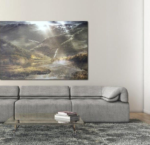 Stretched Canvas Landscape Art - The Land Of Mists