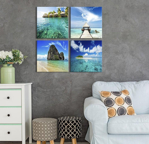 Stretched Canvas Landscape Art - The Places Of Dreams Composition