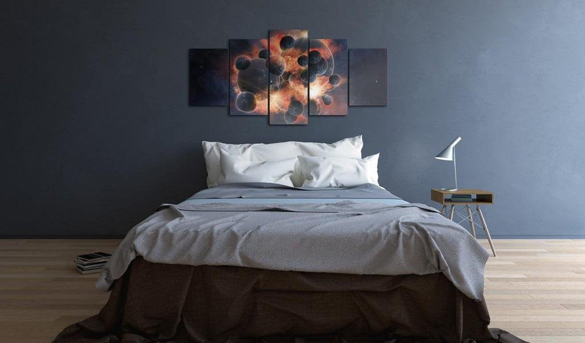 Stretched Canvas Wall Art - Theory Of The Universe Creation