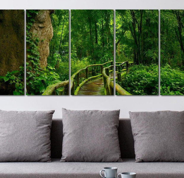 Stretched Canvas Landscape Art - Travel The Unknown