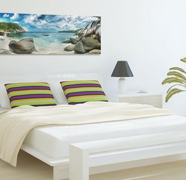 Stretched Canvas Landscape Art - Turquoise Paradise