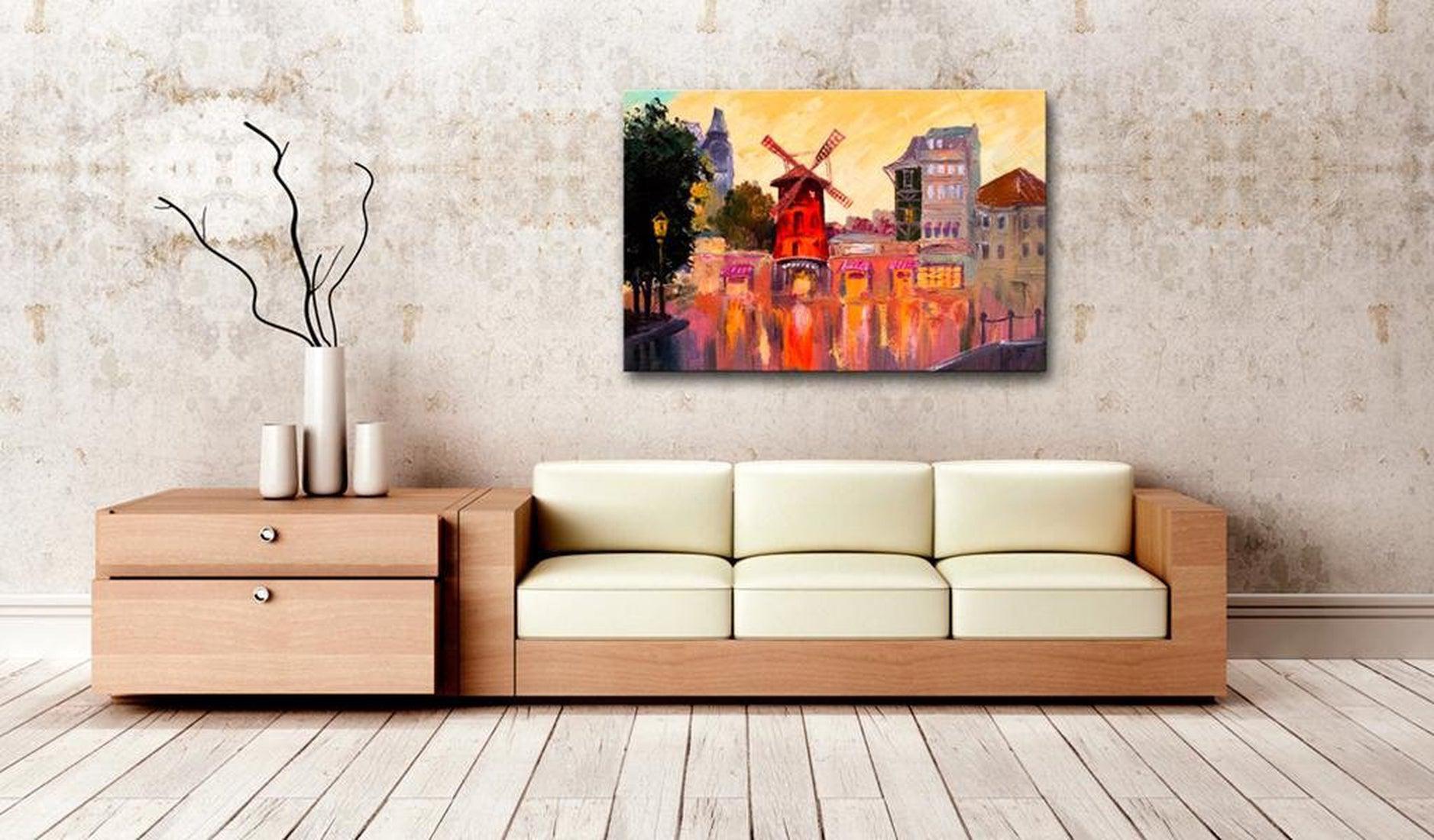 Stretched Canvas Wall Art - Urban Mill