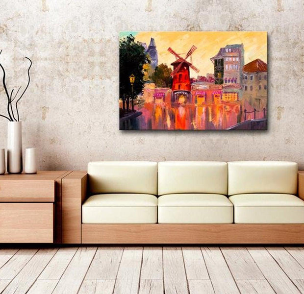 Stretched Canvas Wall Art - Urban Mill