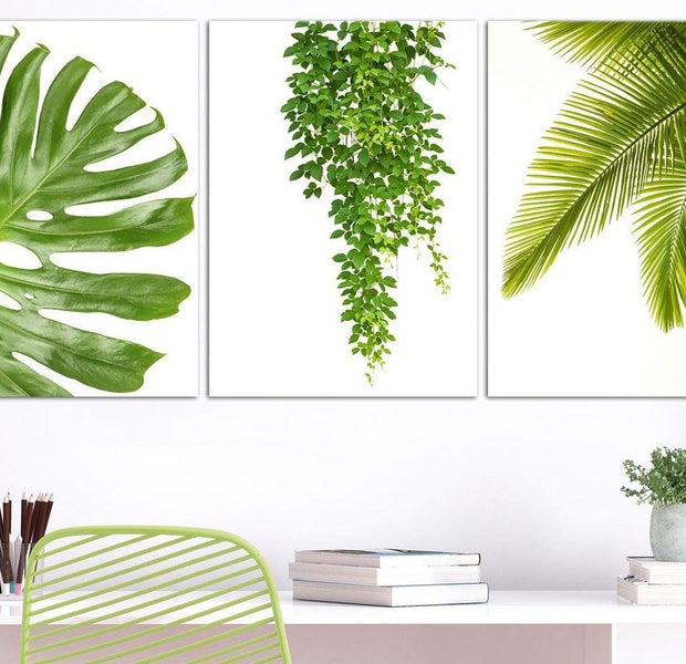 Stretched Canvas Botanical Art - Beautiful Palm Trees