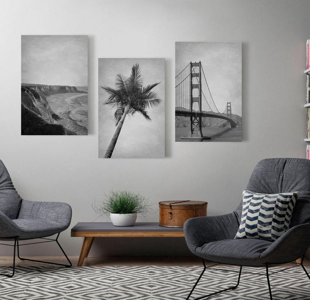 Stretched Canvas Nordic Art - California