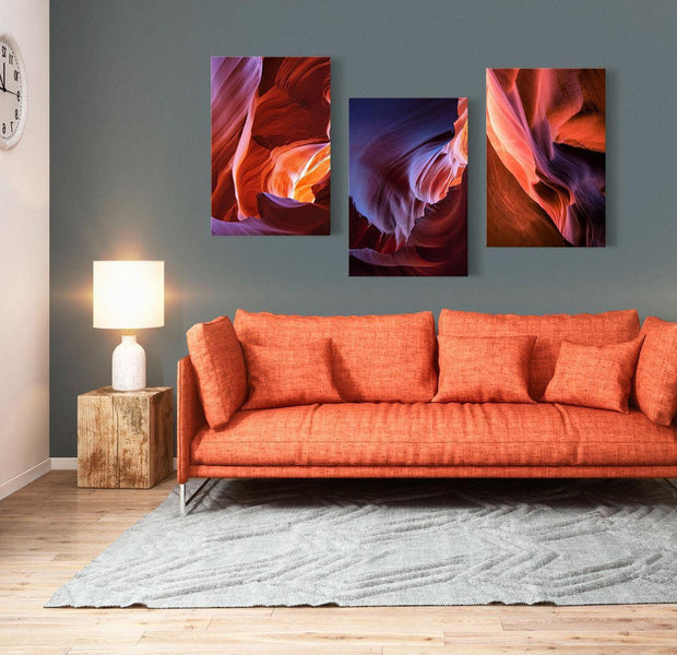 Stretched Canvas Nordic Art - Canyons