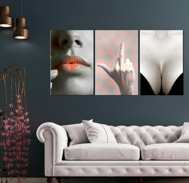 Stretched Canvas Nordic Art - Femininity