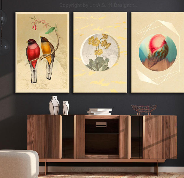 Stretched Canvas Nordic Art - Forms In Nature