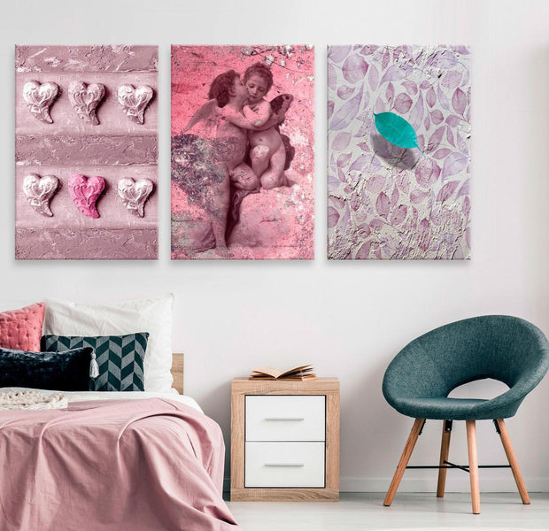 Stretched Canvas Nordic Art - Love Story