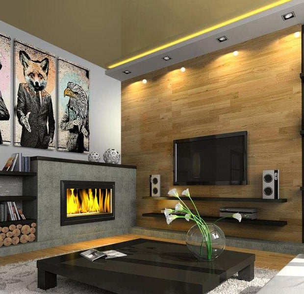 Stretched Canvas Nordic Art - Monkey Business