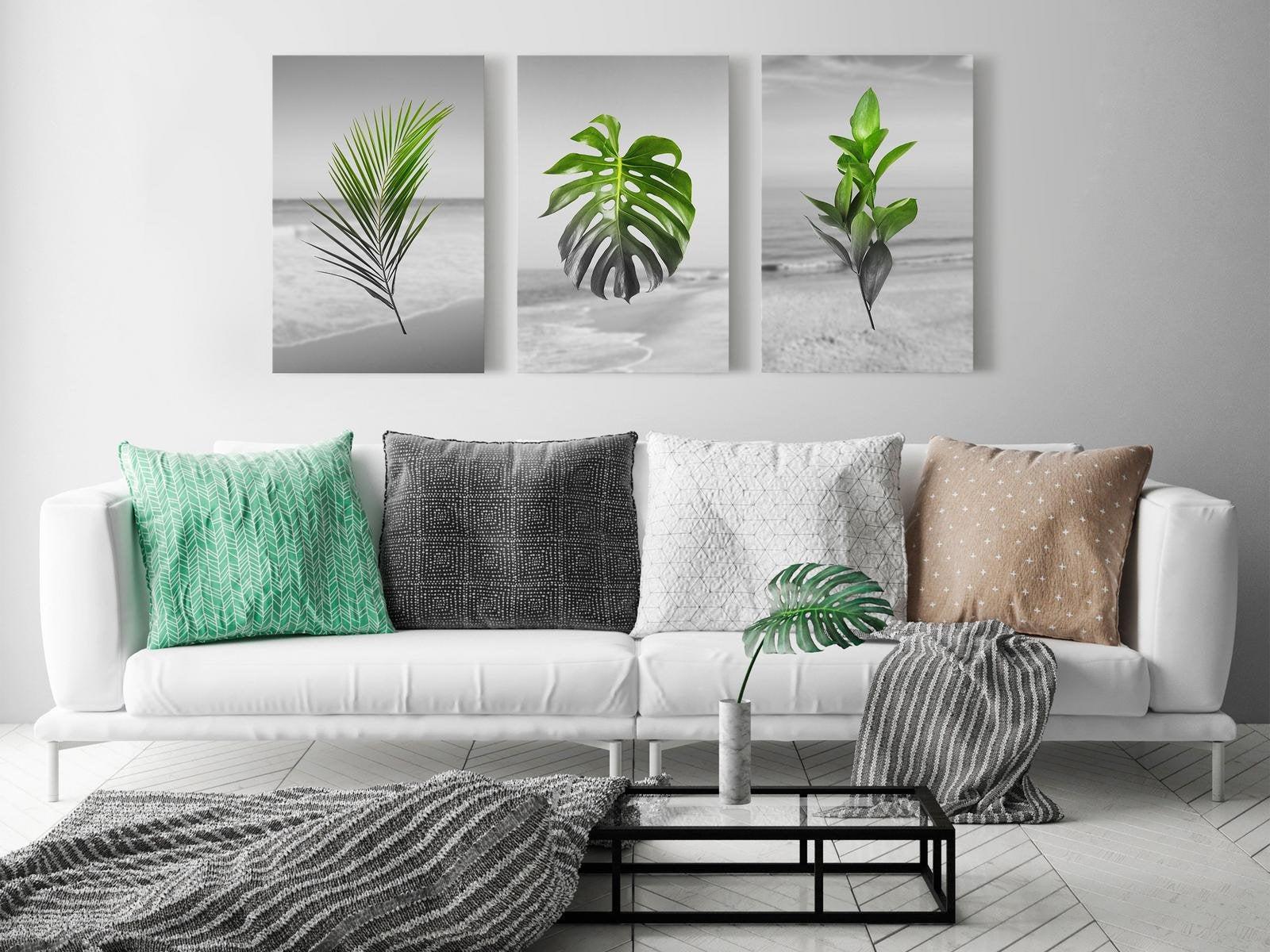 Stretched Canvas Botanical Art - Plants