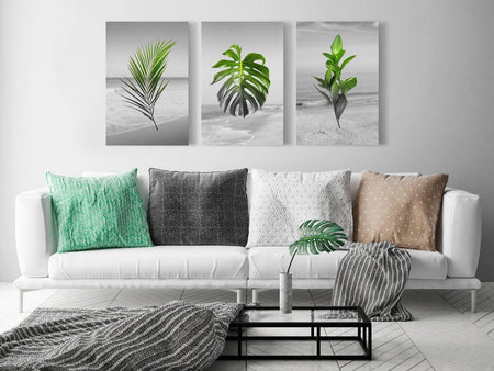 Stretched Canvas Botanical Art - Plants