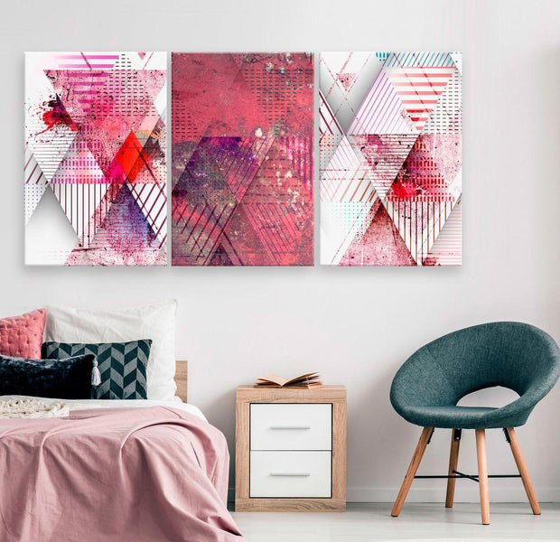 Stretched Canvas Nordic Art - Spring Layout