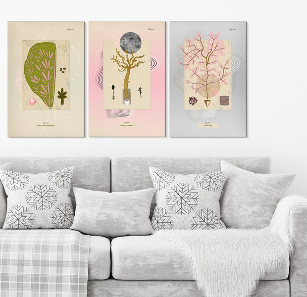 Stretched Canvas Nordic Art - Trees