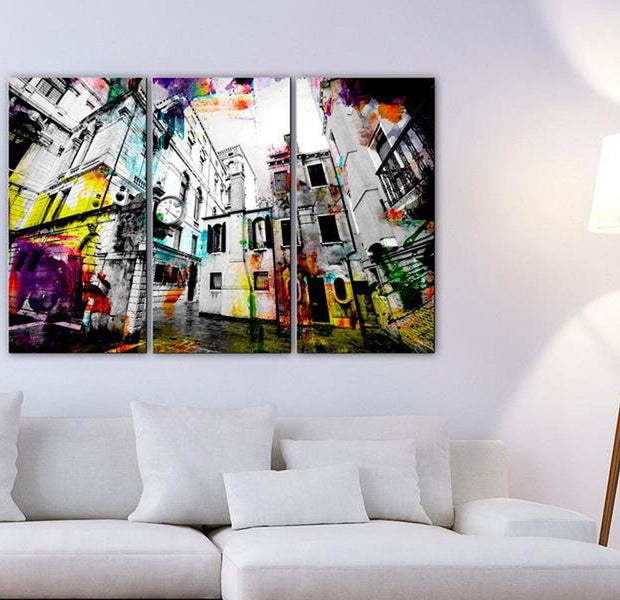 Stretched Canvas Wall Art - Artistry Of Architecture