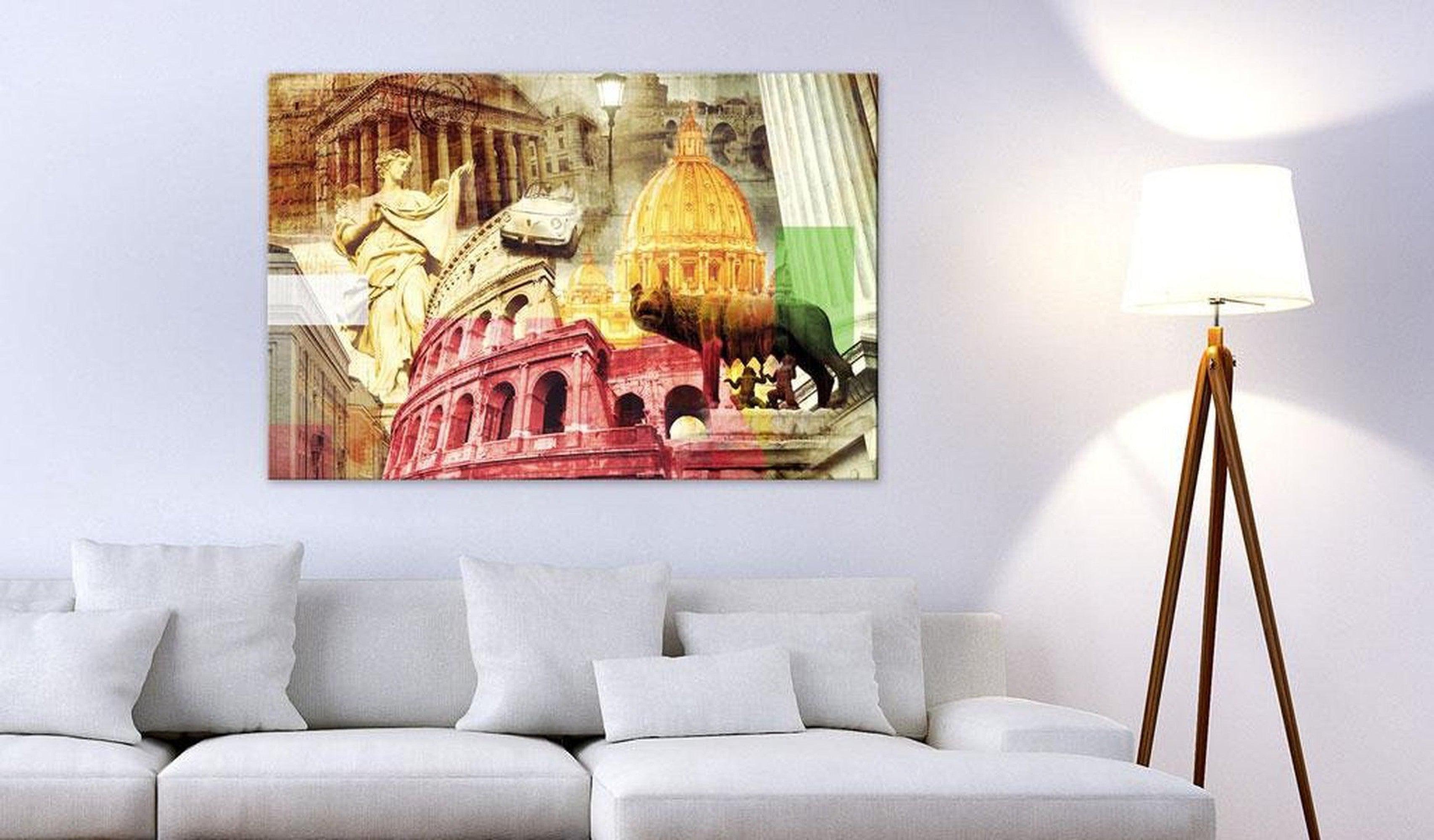 Stretched Canvas Wall Art - Charming Rome