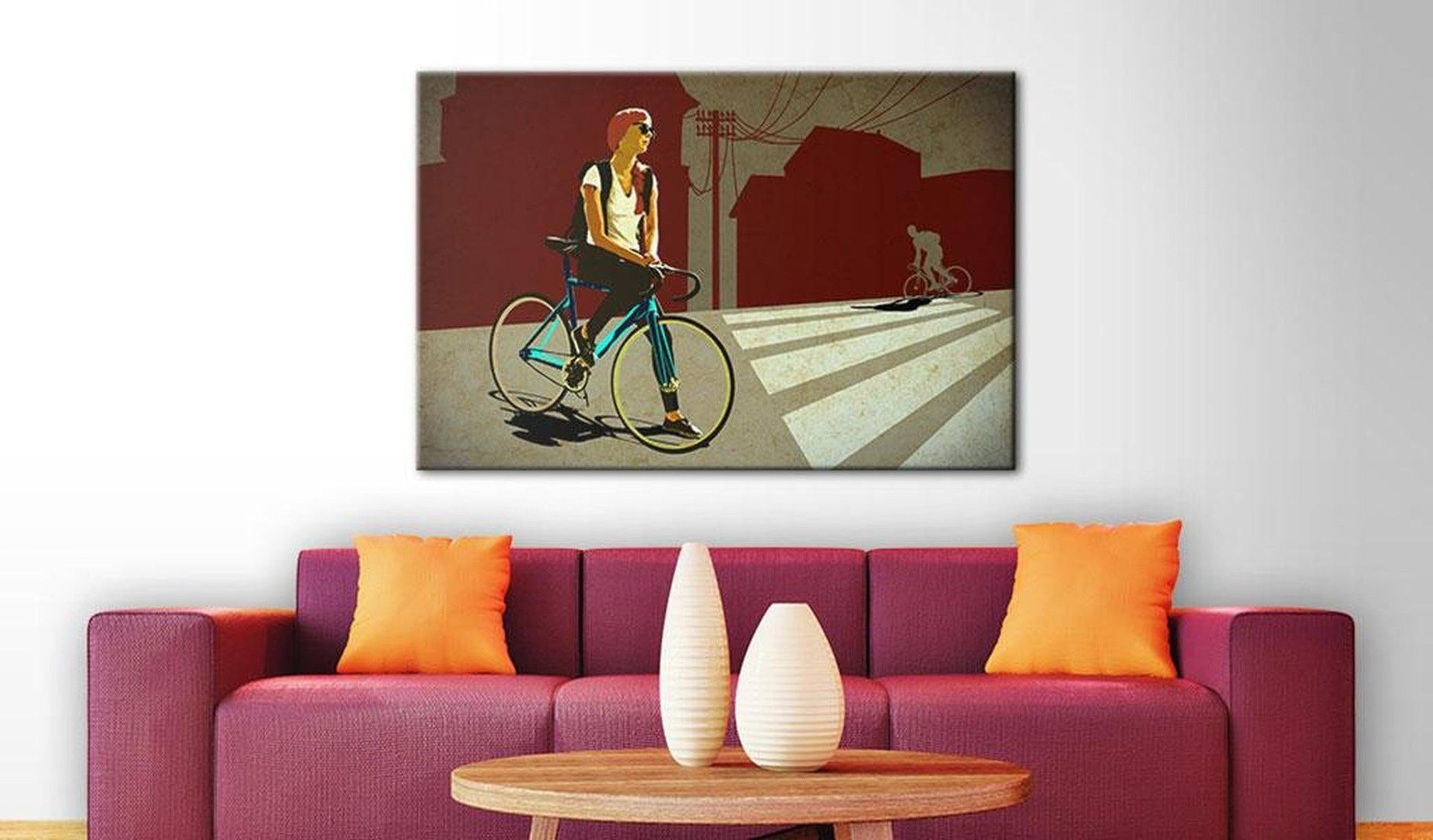 Stretched Canvas Wall Art - City Trip