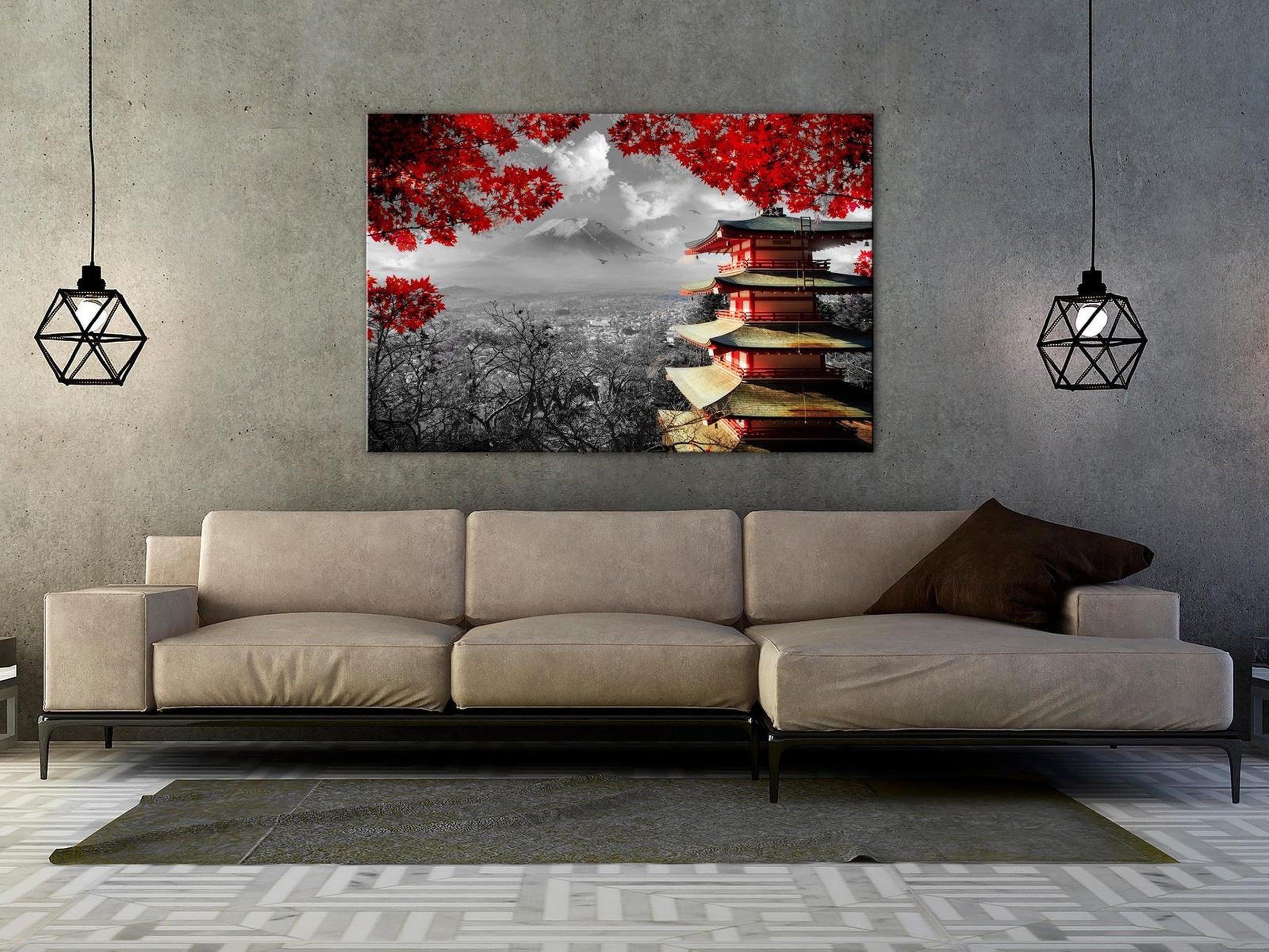 Stretched Canvas Wall Art - Japanese Adventure Wide