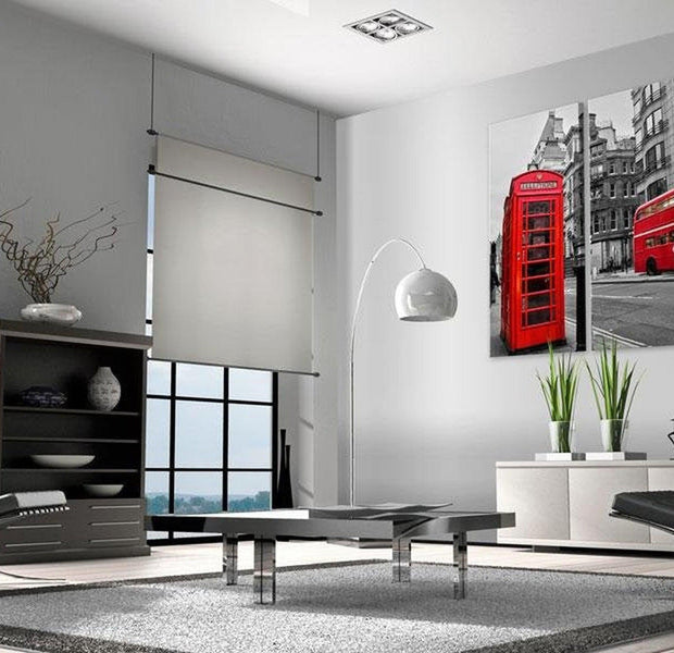 Stretched Canvas Wall Art - London Life