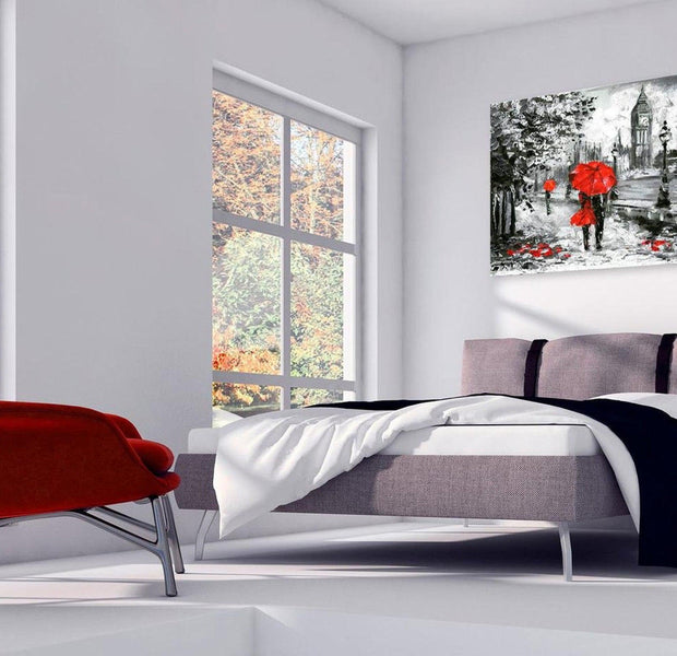 Stretched Canvas Wall Art - London Walk